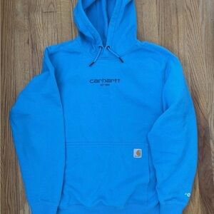 Carhartt Men's Blue Hoodie